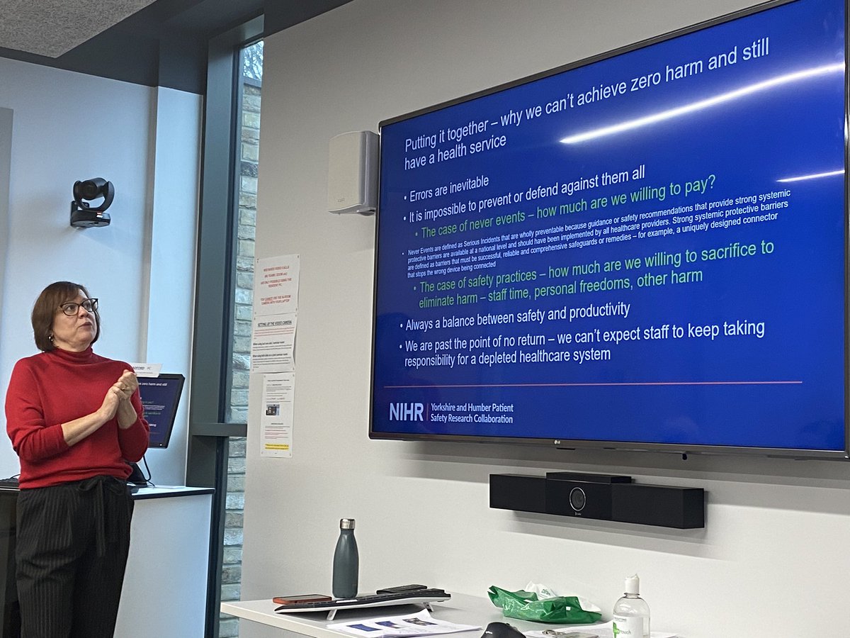 Our last @yqsrdotorg seminar of 2023 was “Why Zero harm is an unachievable goal: Lessons from James Reason” delivered by our very own Professor @LawtonRebecca You can watch our online seminars here: youtube.com/playlist?list=…