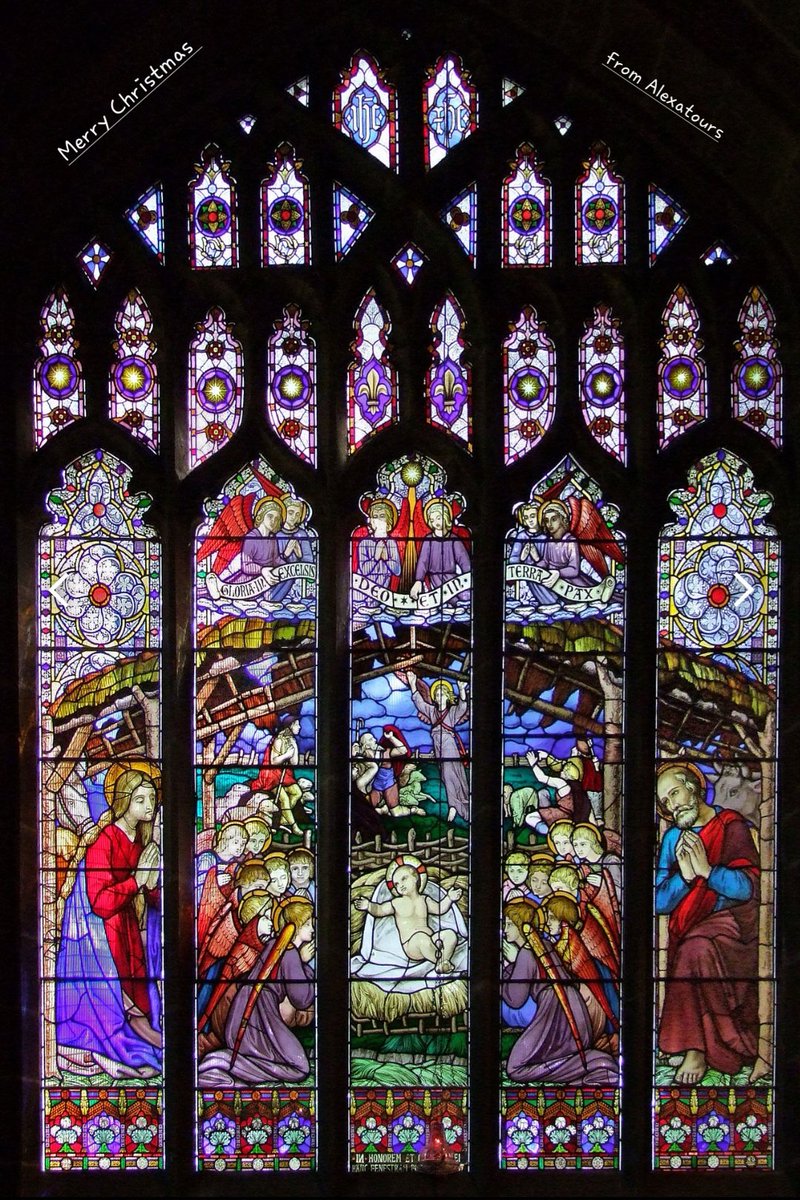 Beautiful #Nativity stained glass @ChesterCath Whilst I've been v quiet on here due to medical issues & a broken ankle, this year has been surprisingly productive Enjoying my heritage work, international tours, getting published inc stained glass & lecturing More coming in 2024