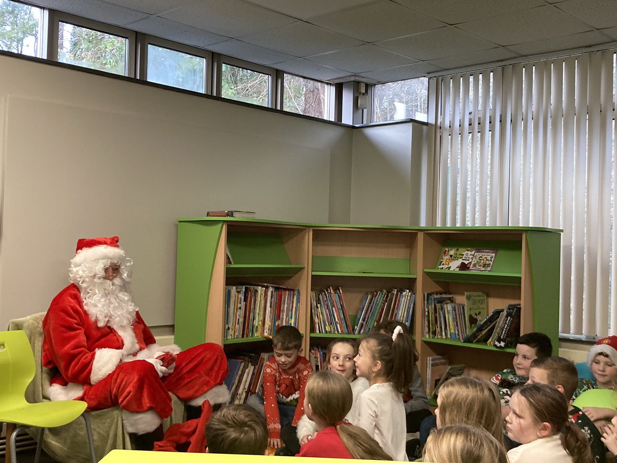 We had a special visit this morning 🎅🎄❄️ #onthegoodlist @StMarysCIW