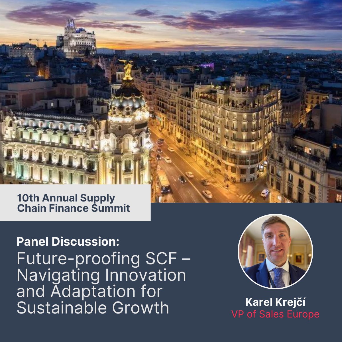 Thank you to BCR Publishing for the invitation! Catch our VP of Sales Europe, Karel Krejčí, on January 25th as he delves into the future of SCF innovation! More information at: calculum.ai/all-posts/futu… #Summit #Madrid #SCFS #innovation #startup