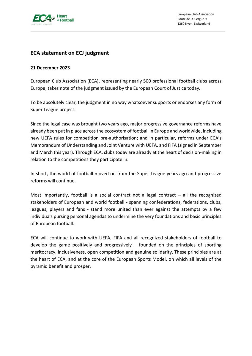 ECA takes note of the judgment issued by the European Court of Justice today.

🔗ecaeurope.com/news-media-rel…