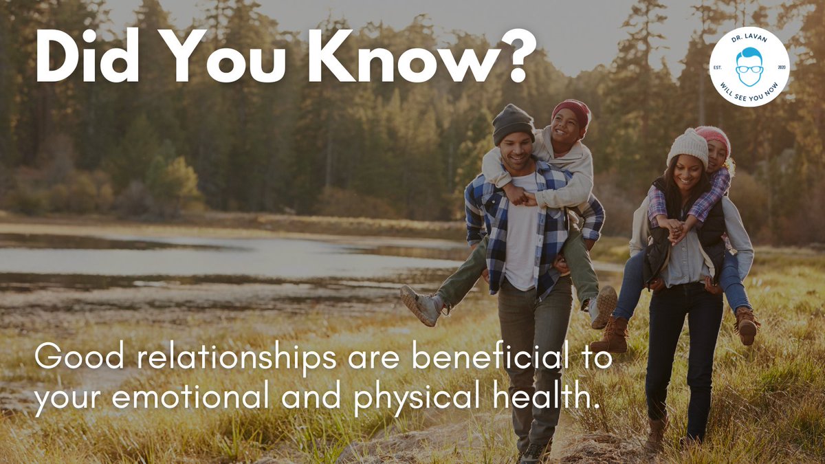 Did you know good relationships are beneficial to your emotional and physical health? Research shows that healthy relationships can lower anxiety and depression, increase self-esteem, strengthen your immune system, help you recover from disease, and may even lengthen your life.