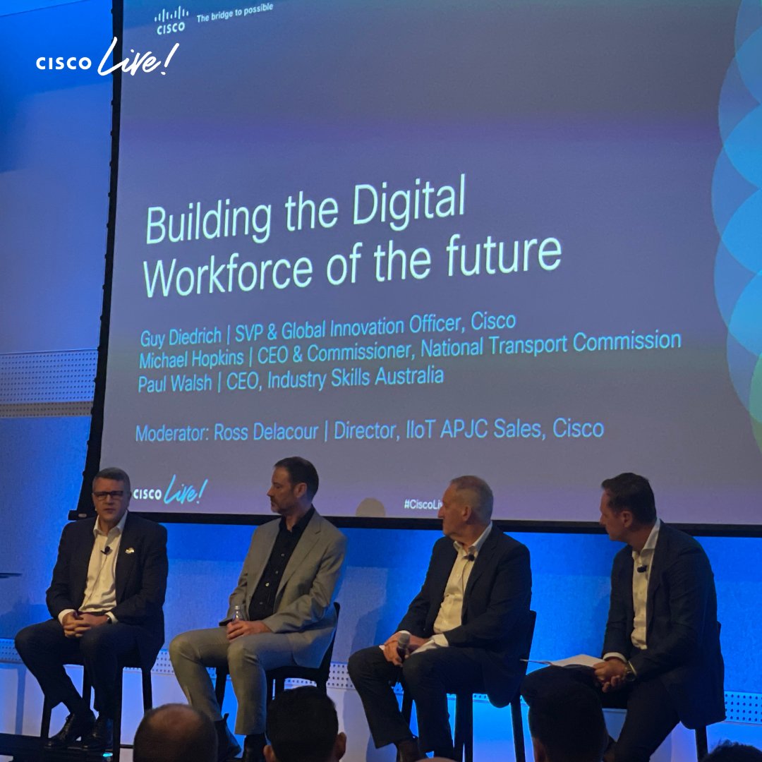 CiscoIIoT's tweet image. #CiscoIoT thanks the participation of leaders in our Industrial IoT Summit at #CiscoLiveAPJC. We enjoyed the enthusiastic discussions around success stories, different approaches &amp;amp; industry trends with companies such as @bhp.🤝