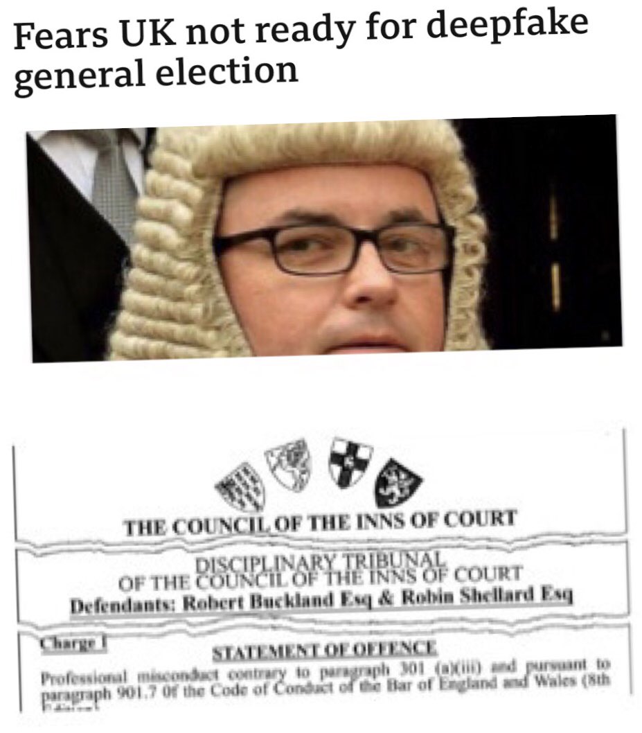 Tory legal expert Robert Buckland is worried about fakes