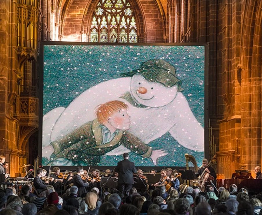 *TODAY*I can highly recommend #TheSnowman @ChesterCath A few years ago my baby sang it with this brilliant orchestra twice Wishing all my friends @carrotprod a fab time in the magical atmosphere of this beautiful medieval building toi toi toi Book tickets chestercathedral.com/events/event/1…