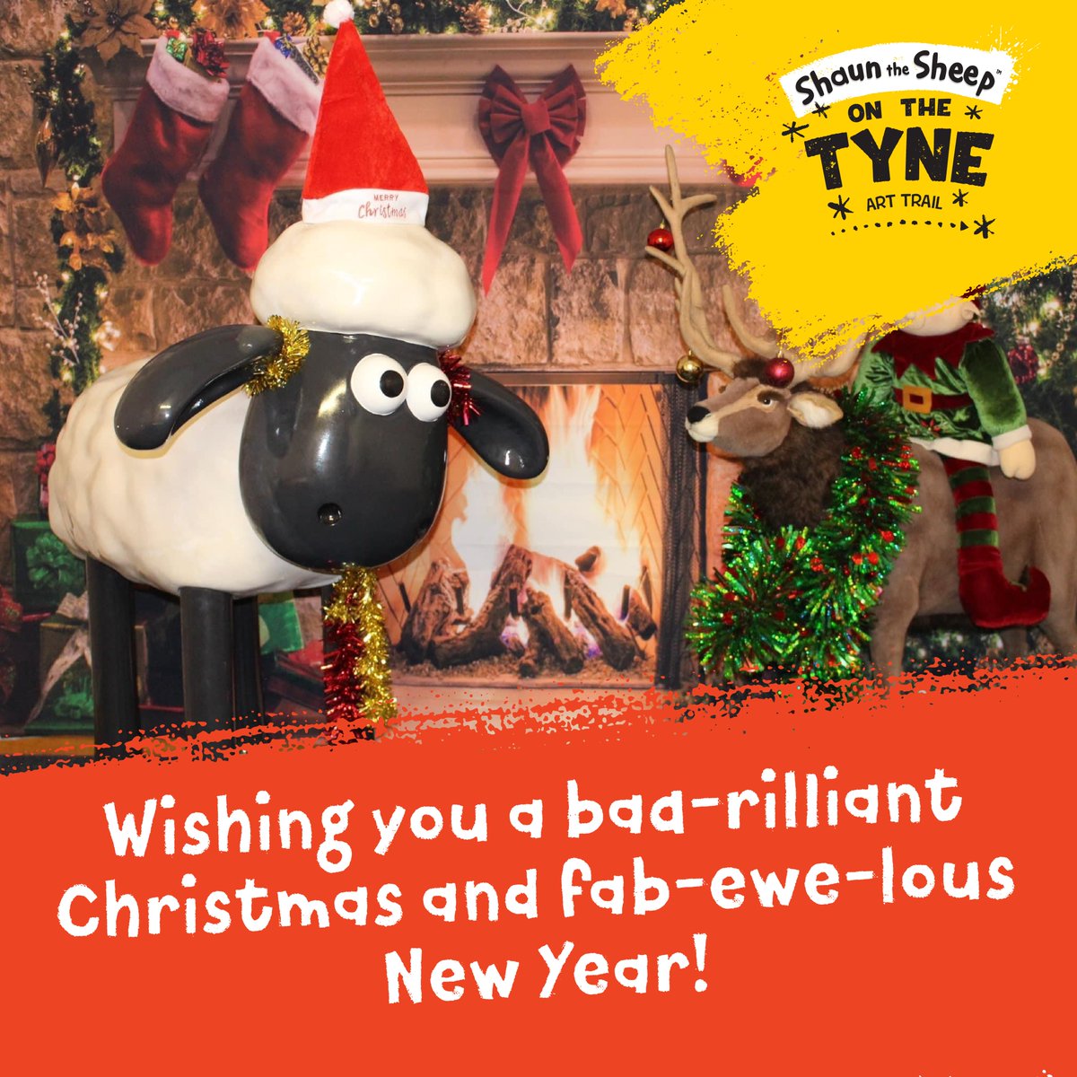 2023 was undoubtedly the Year of the Sheep and we want to say a big thank you for being part of the adventure. 🐑 Our Shaun's are all settled in their new homes, with over £310,000 raised for @stoswaldsuk 🙌 Wishing you a baa-rilliant Christmas and fab-ewe-lous New Year 💛