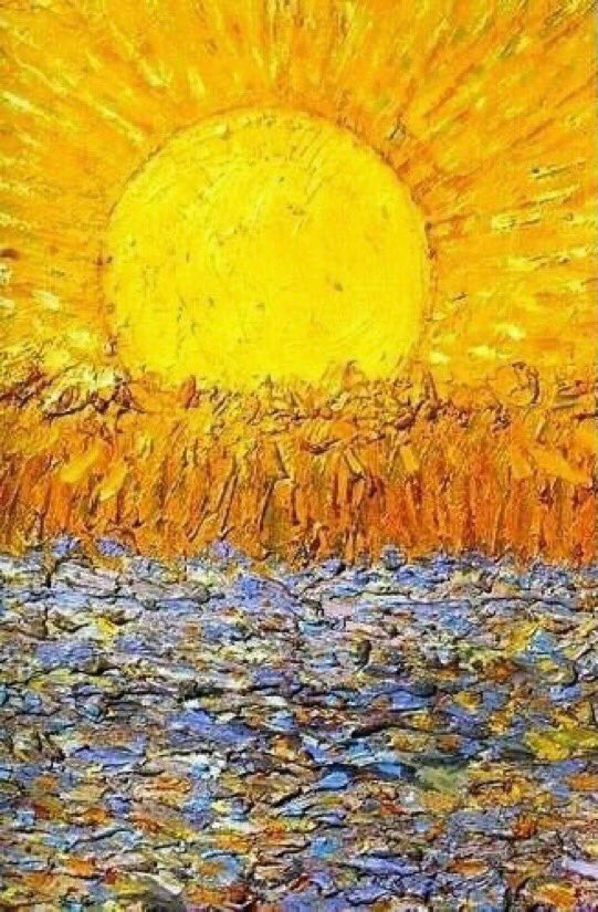 The shortest day of the year, means summer is coming from tomorrow. Let this raise your heart: ‘Yellow is the colour of hope’ - Van Gogh