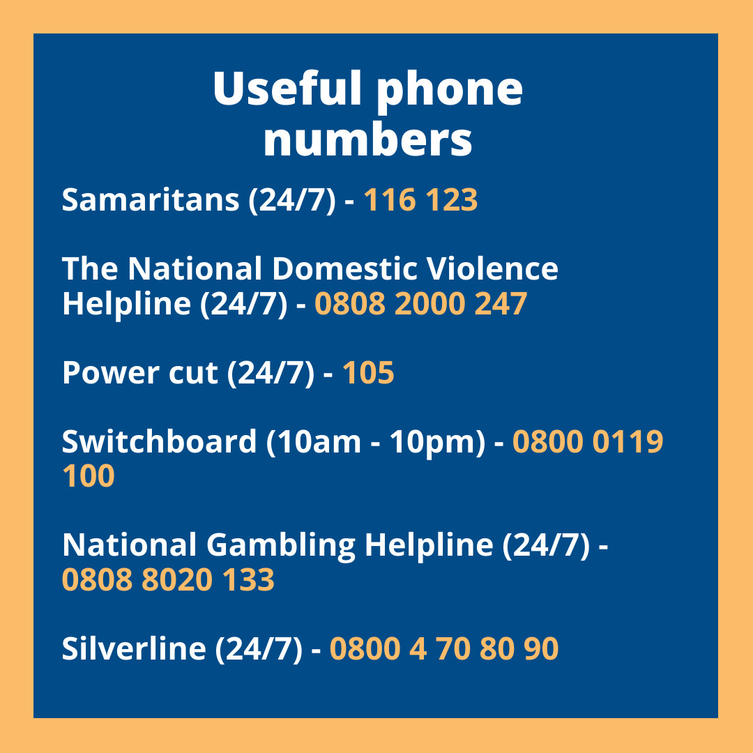 If you need it, there is still support available over the festive break. Here are some organisations you might find useful ⤵️ wearecitizensadvice.org.uk/ways-to-get-su…