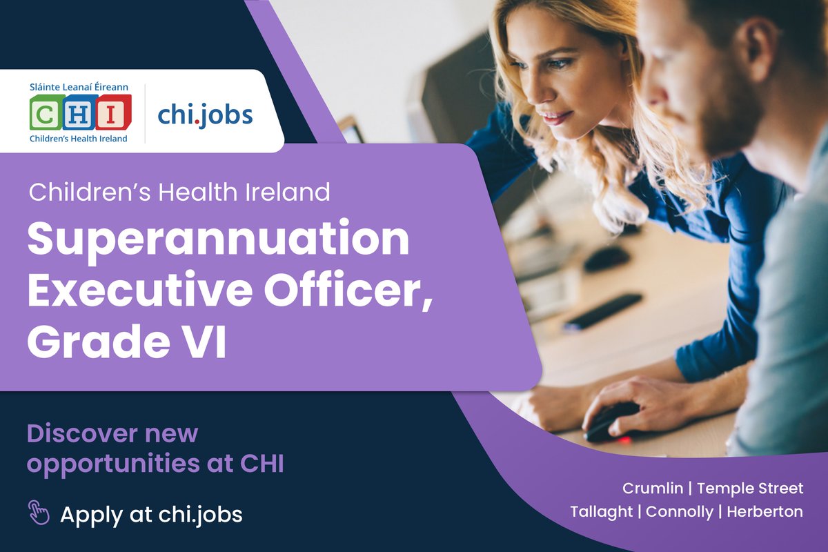 Be a part of ensuring the effective and efficient delivery of CHI Superannuation services. Applications are invited for the role of Superannuation Executive Officer, Grade VI. Apply here: ow.ly/ucV450QkZGE
