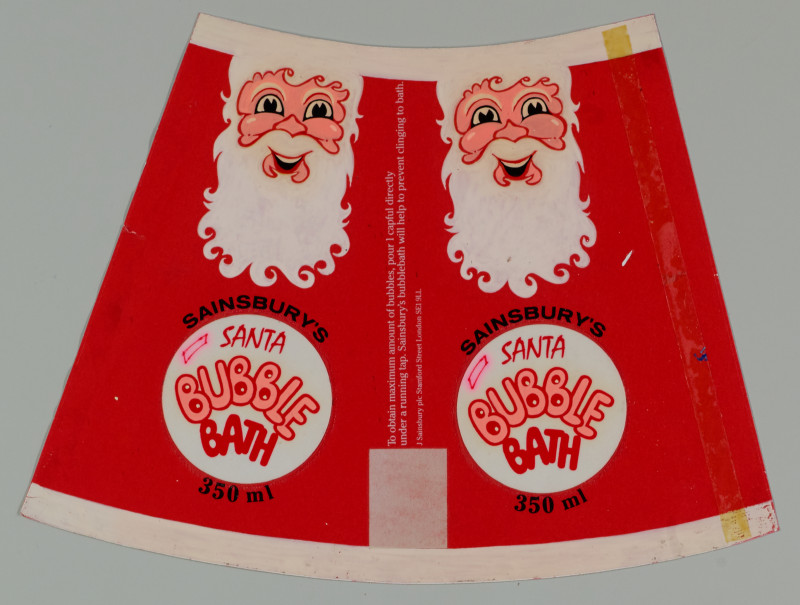 This #Santa bubble bath was on sale for Christmas at Sainsbury's in 1987. It's probably my favourite thing I've posted for the whole of #ArchiveAdventCalendar