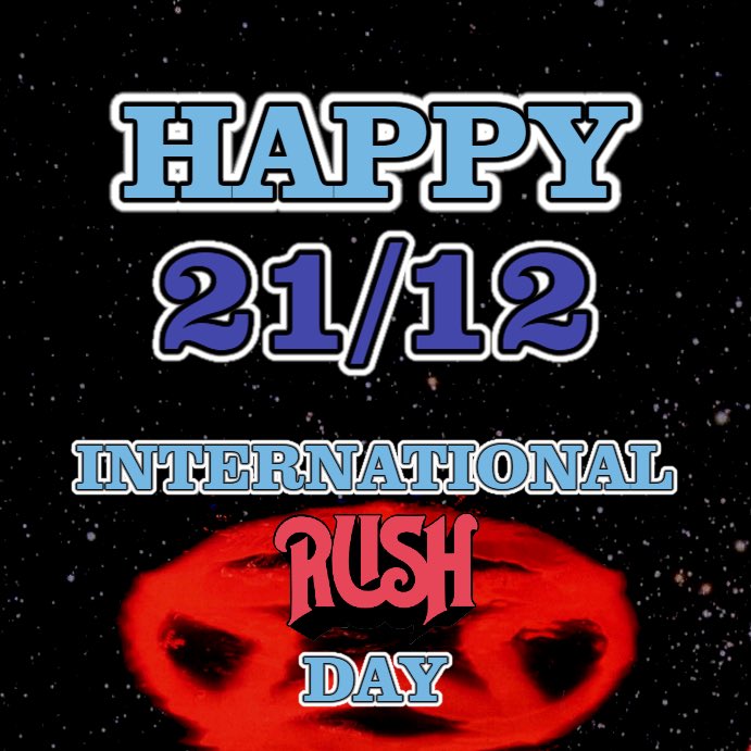 Happy International Rush Day!

@rushtheband #Rush #RushHasAssumedControl #RushFamily #GeddyLee #AlexLifeson #NeilPeart