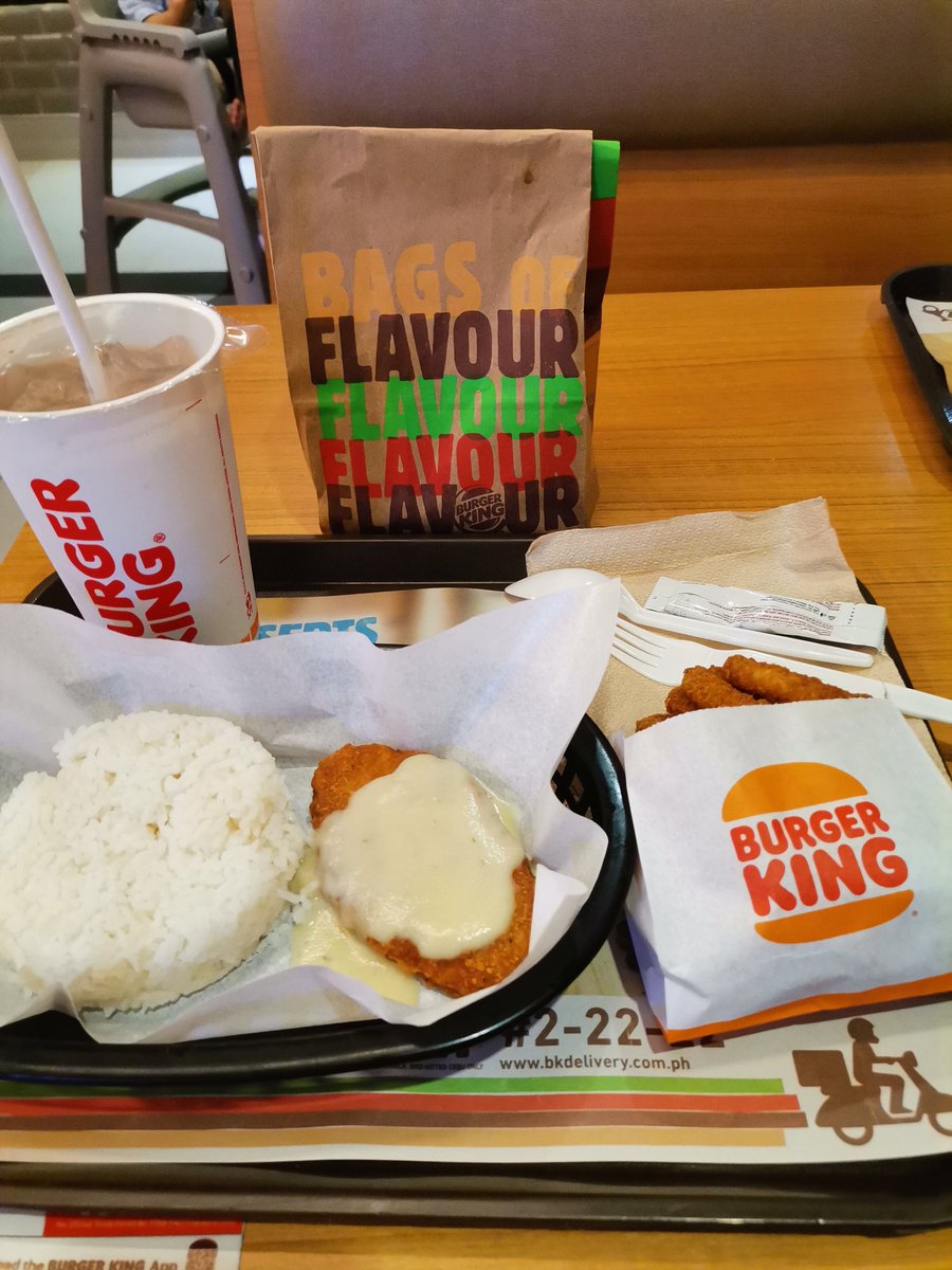 I love my alone time #dinner
@burgerkingph