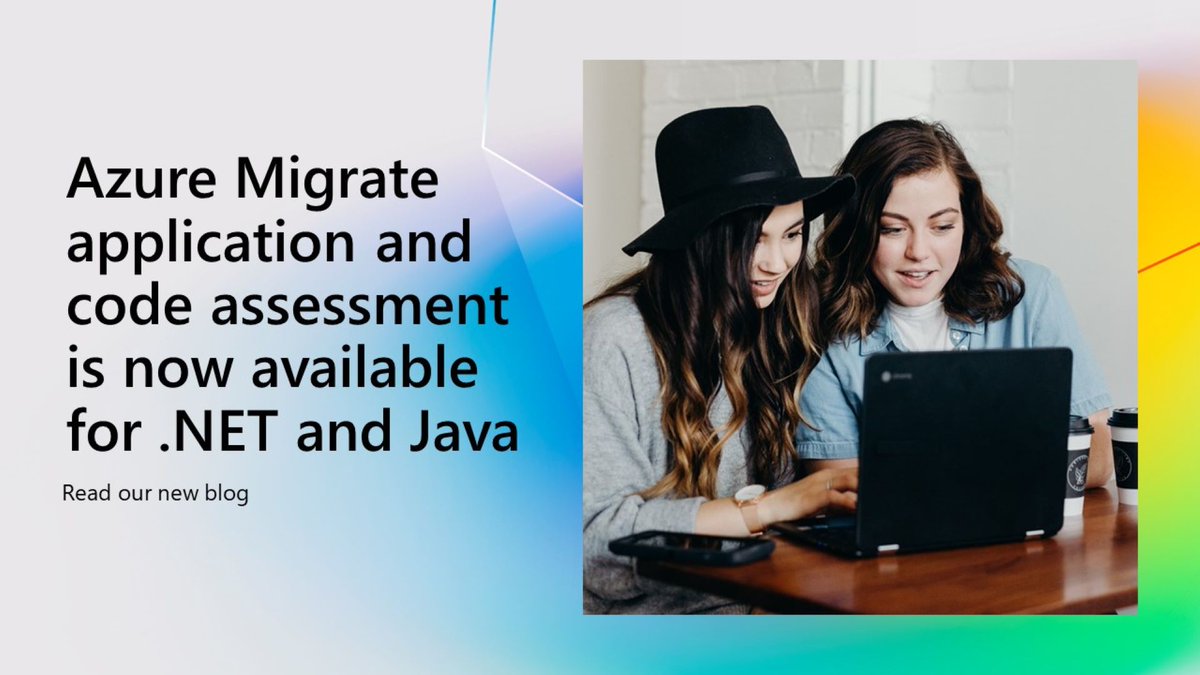 msdev's tweet image. Azure Migrate application and code assessment is now available for .NET and Java. Learn more here: msft.it/6012iwLuY #AzurePaaS
