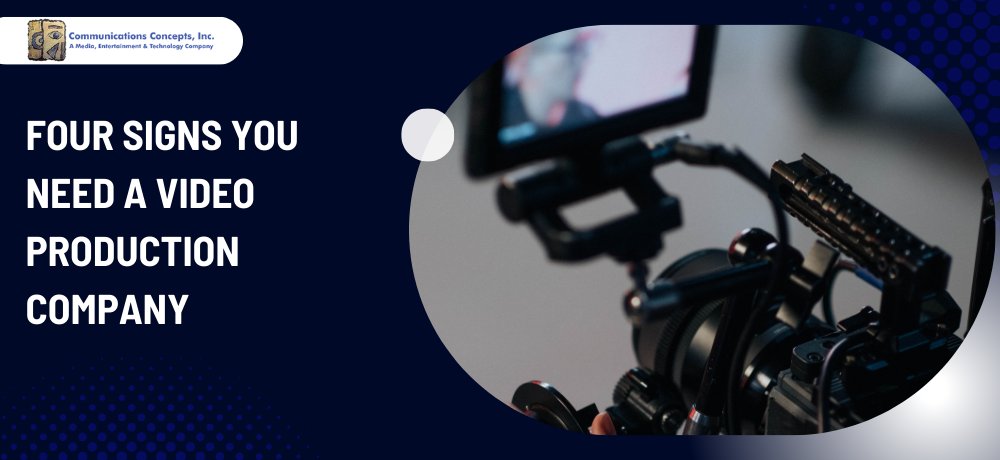 Read the blog to know more about the four compelling signs that indicate your business could benefit from the expertise of a video production company bit.ly/3upNB0a