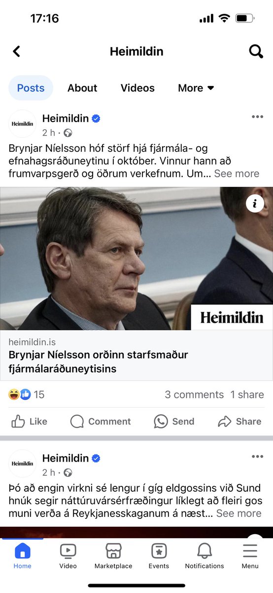 Sjálfstæðismaður dagsins á framfæri hins opinbera