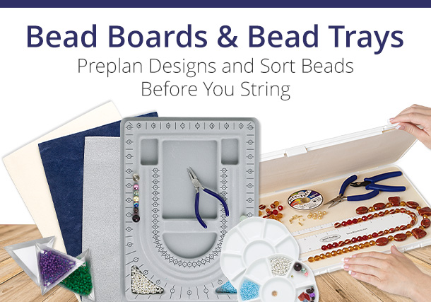 Bead Boards & Sort Trays - Fire Mountain Gems and Beads