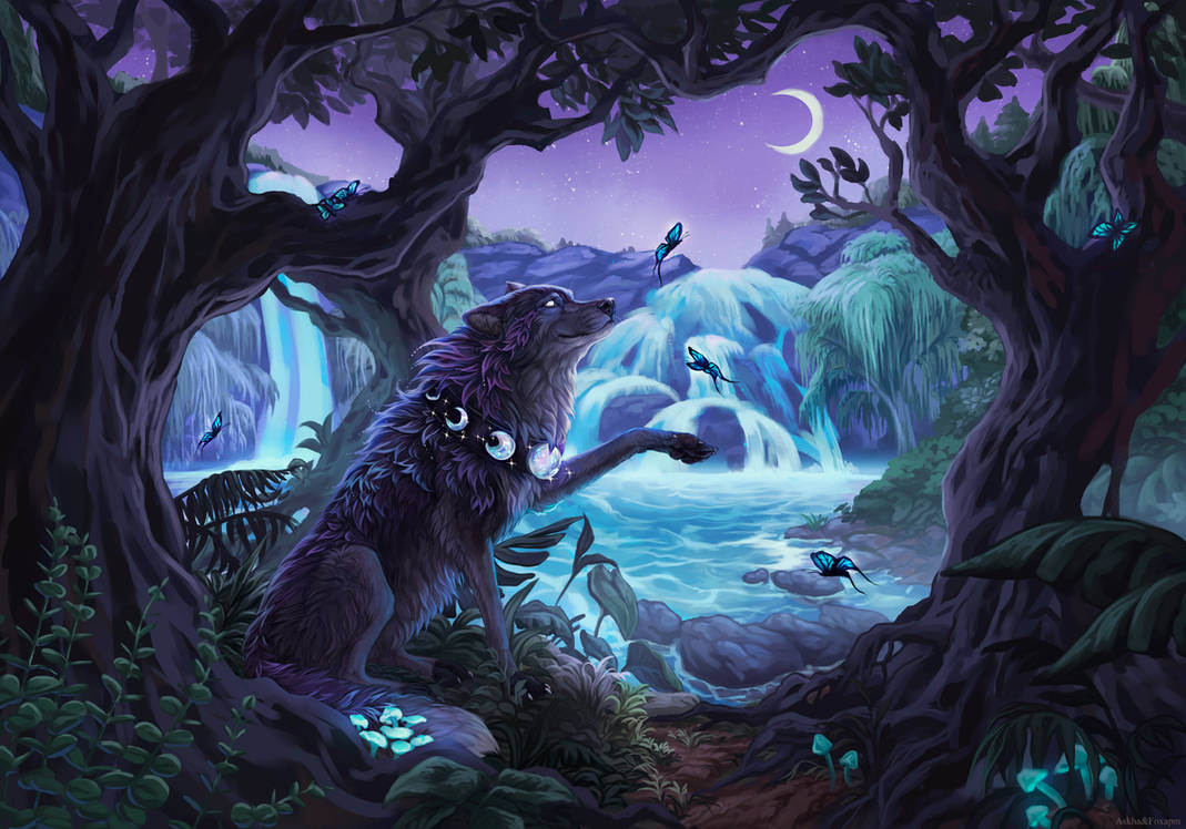 「"Enchanted Sanctuary" by light-askha () 」|DeviantArtのイラスト