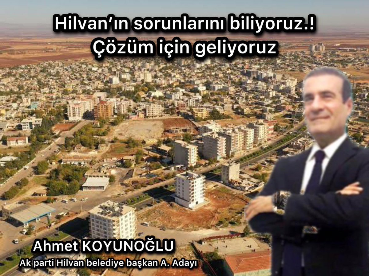 Kıymetli Hilvan’lı hemşerilerim;

Hilvan’ımızın ihtiyaçlarına uygun dev projelerimizle eserler kazandırmak için talep, ihtiyaç ve sorunların çözümü için gece gündüz demeden çalışarak Hilvan İlçemizi Sayın Cumhurbaşkanımızın liderliğinde Türkiye Yüzyılı Belediyeciliğine