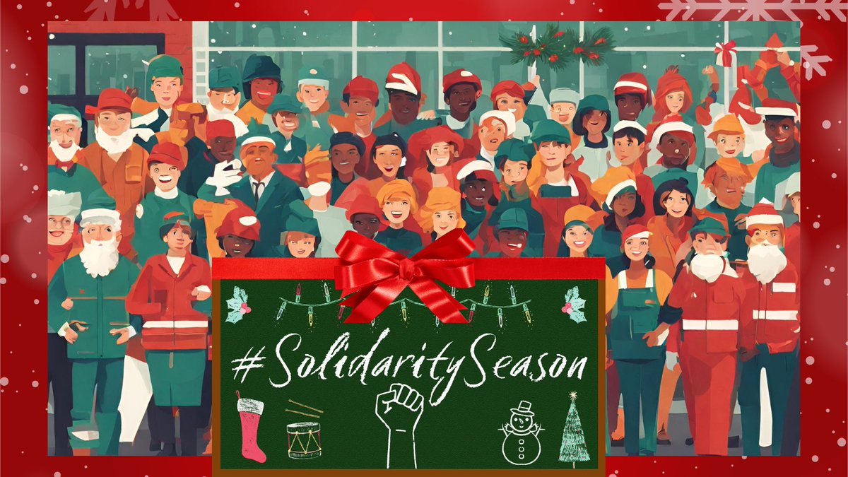 As the year comes to a close, we note the unprecedented wins the labor movement gained. Workers across multiple industries shared picket lines, organized & stood together this #SolidaritySeason, in ways not seen in decades. When workers win, we all win. share.demcastusa.com/s/YRXcmb3HFrjx…