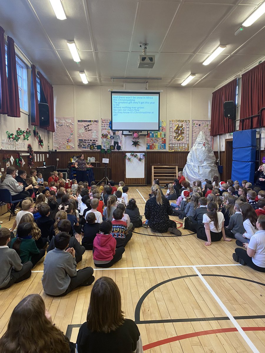 Finishing off 2023 ✅ with a whole school Christmas sing song,🎶 thank you to Mrs Inglis for leading us. 

Wishing all our families, staff and friends of Burgh a very Merry Christmas. See you all in 2024! 🎄🎄🎅🎅🌟🌟 #Christmas2023