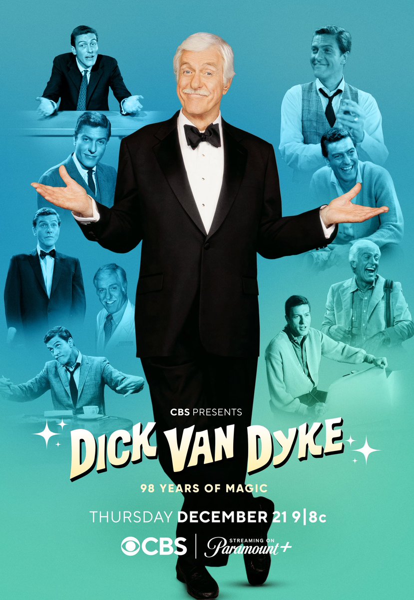 #DickVanDyke 98 Years of Magic airs TONIGHT at 9/8c on @CBS. Wishing a big happy birthday to a true living legend! #DickVanDyke98