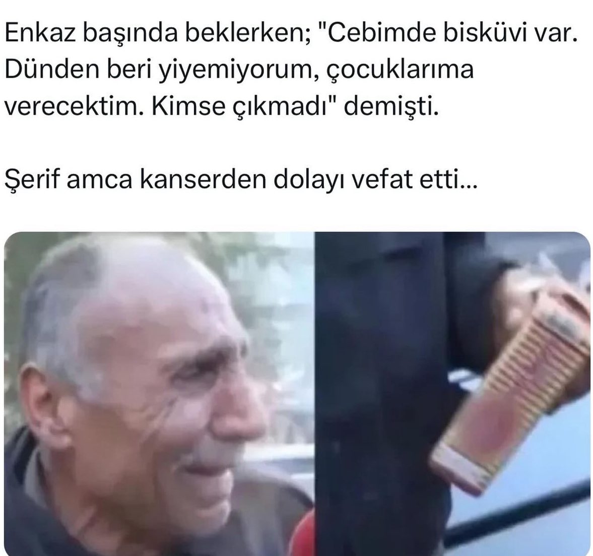 Depremde beni kahreden amca kanserden ölmüş😞 kalbim ağrıyor 🖤