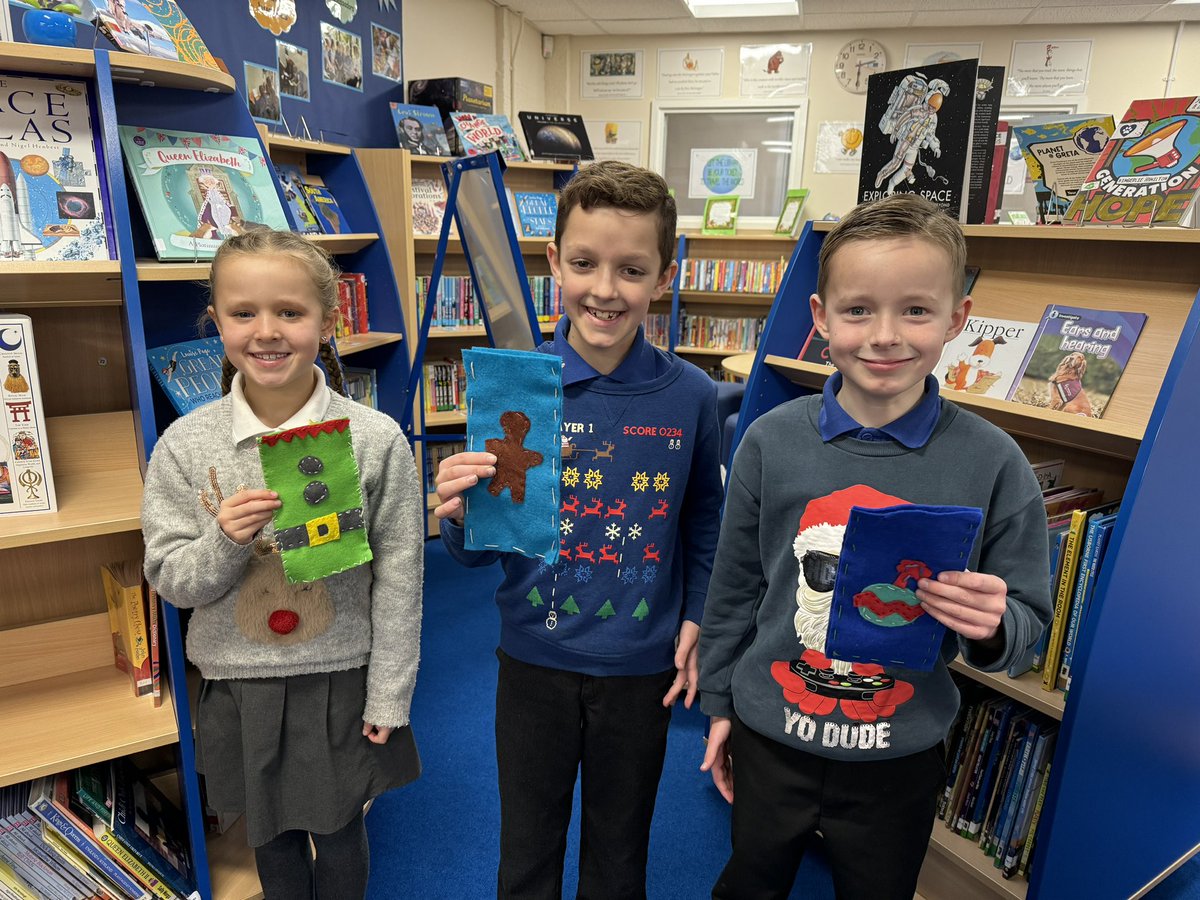 HolmeValleySch's tweet image. Y4 - Sewing
Christmas bags
Added festive fun with their Christmas jumpers!
Mrs Bellamy’s ⬇️
#DesignTechnology #Christmas #FestiveFun #SewingSkills