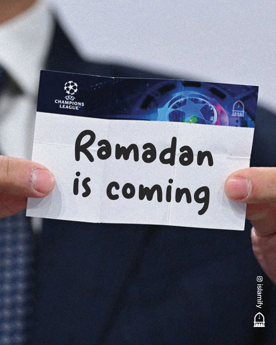Happiness? Ramadan is comming.