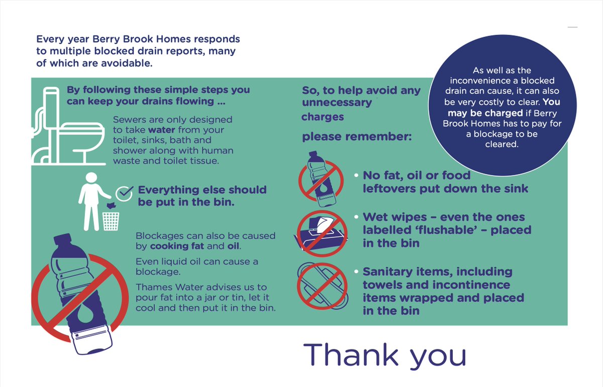 Please think about what you throw down the loo – thank you! Here’s a quick guide to keeping your drains clear… Bin it - don’t block it!
#blockages #blockeddrains #drains #binitdontblockit