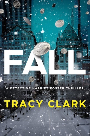 OMG. Someone shoved 30 dimes down the victim's throat. Thankfully it's just a novel. Fall by Tracy Clark @tracypc6161 reviewed crimefictionlover.com/2023/12/fall-b… review by @mparker606