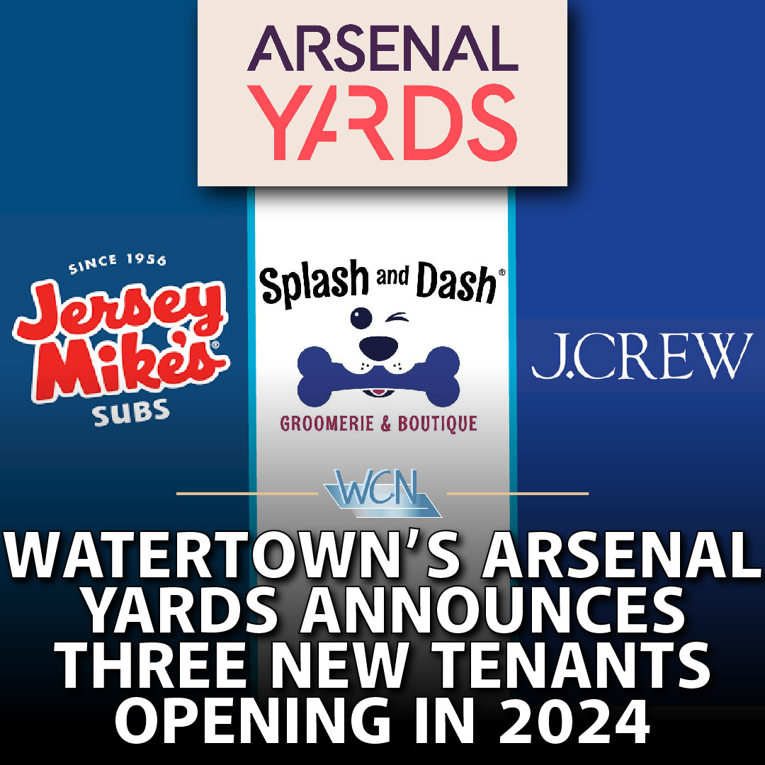 Jersey Mike’s Subs, Splash and Dash Groomerie & Boutique, and J.Crew Factory will open their doors at #Watertown's Arsenal Yards in 2024.

#WatertownMA | @arsenalyards