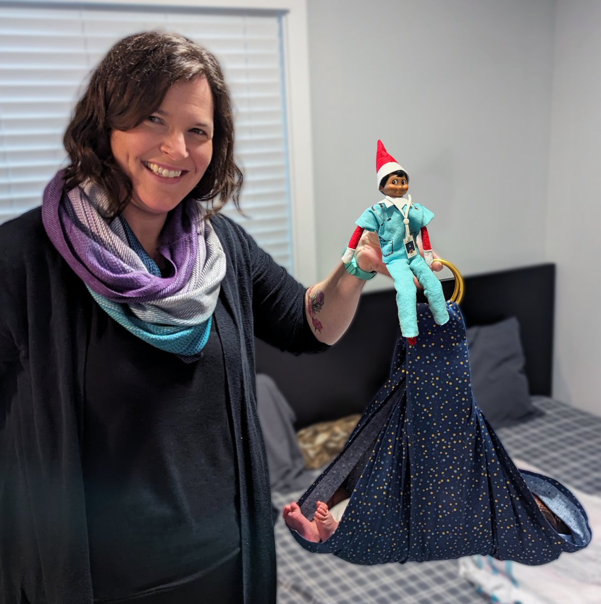 Today, Dr. Elf joined Kate, a @UBCMidwifery student training on Vancouver Island!