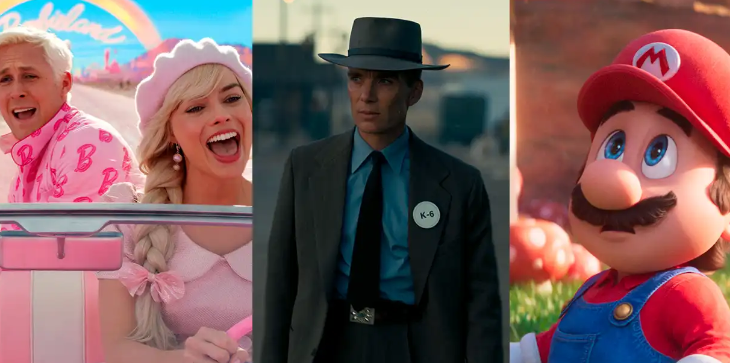 Sabías que... las películas más taquilleras del 2023 fueron <a href="/Barbie/">Barbie</a> que superó los 1.400 millones de dólares a nivel mundial, #SuperMarioBros con 1.361 millones de dólares y #Oppenheimer con 953 millones de dólares. 😮🎬🙌
 ¿Cuál fue tu favorita de las 3? 🤩👀🤔