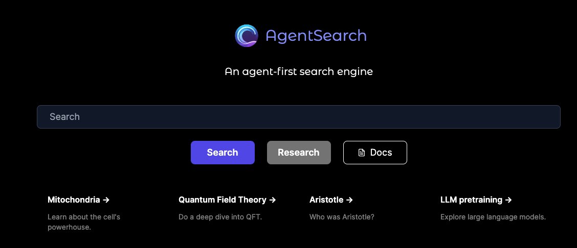 Today, I'm sharing AgentSearch, an open-core effort to make humanity's knowledge accessible for LLM agents. To start, I have embedded all of Wikipedia, Arxiv, filtered common crawl, and more. The result is over 1 billion embedding vectors, try it at search.sciphi.ai.