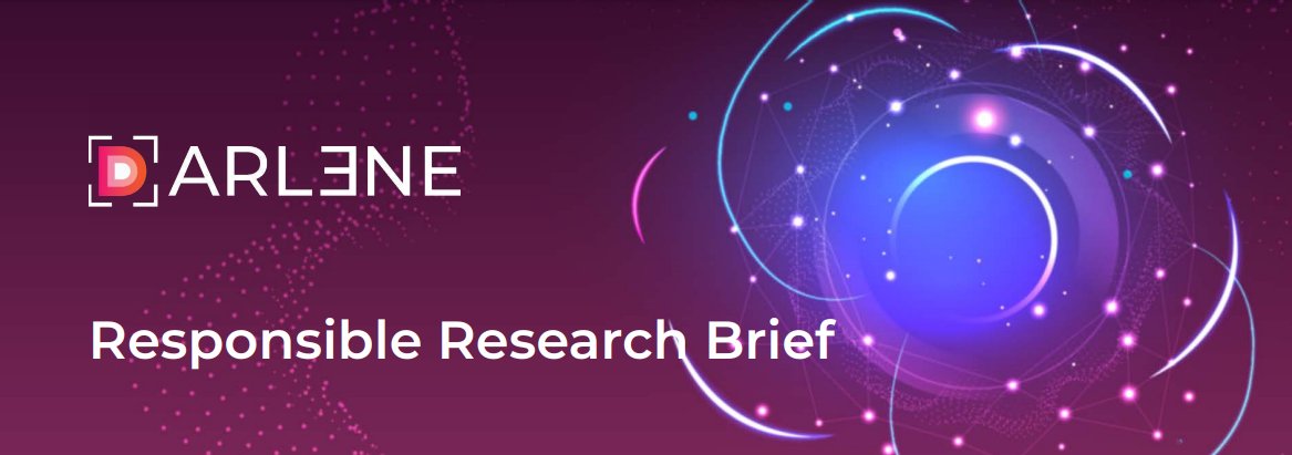 DARLENE Research Brief 🗒

Guidance to researchers involved in innovation projects &amp; practical recommendations for:
👉promoting responsible and ethical development when designing new technologies &amp; transforming from theory to practice.

Research Brief:
🔗 shorturl.at/ciDYZ