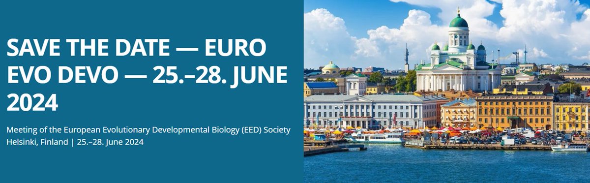 Pawel Burkhardt (@pawel_burkhardt) on Twitter photo Interested in the evolution of multicellularity and cell differentiation?
Núria Ros-Rocher, <a href="/JM_Gahan/">James Gahan</a> and I are organizing a symposium in Helsinki at <a href="/EED2024/">Euro Evo Devo 2024</a> next year! Abstract deadline at the end of January!
tinyurl.com/EEDHelsinki Interested in the evolution of multicellularity and cell differentiation?
Núria Ros-Rocher, <a href="/JM_Gahan/">James Gahan</a> and I are organizing a symposium in Helsinki at <a href="/EED2024/">Euro Evo Devo 2024</a> next year! Abstract deadline at the end of January!
tinyurl.com/EEDHelsinki