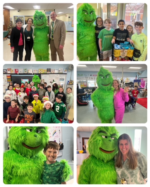 The GRINCH visits Forest Lake on Grinch Day!!