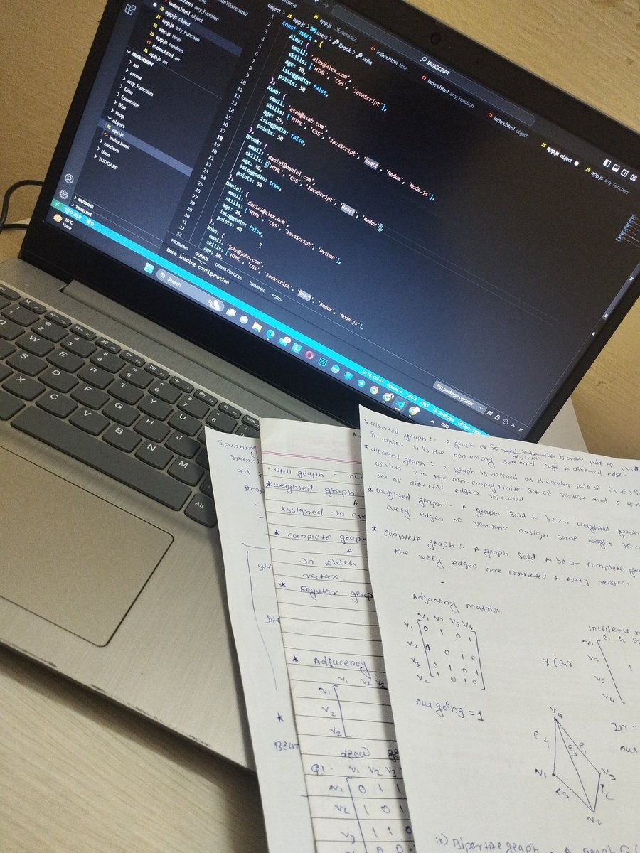 Code_with_Shubh's tweet image. Day 14 Of #100DaysOfCode
Today l have learned
- Parameter
-Spread
-Practice on previous leared Concept
and Also getting started Preparation For my Final examination.......
#FrontEndDevlopment #webdeveloper