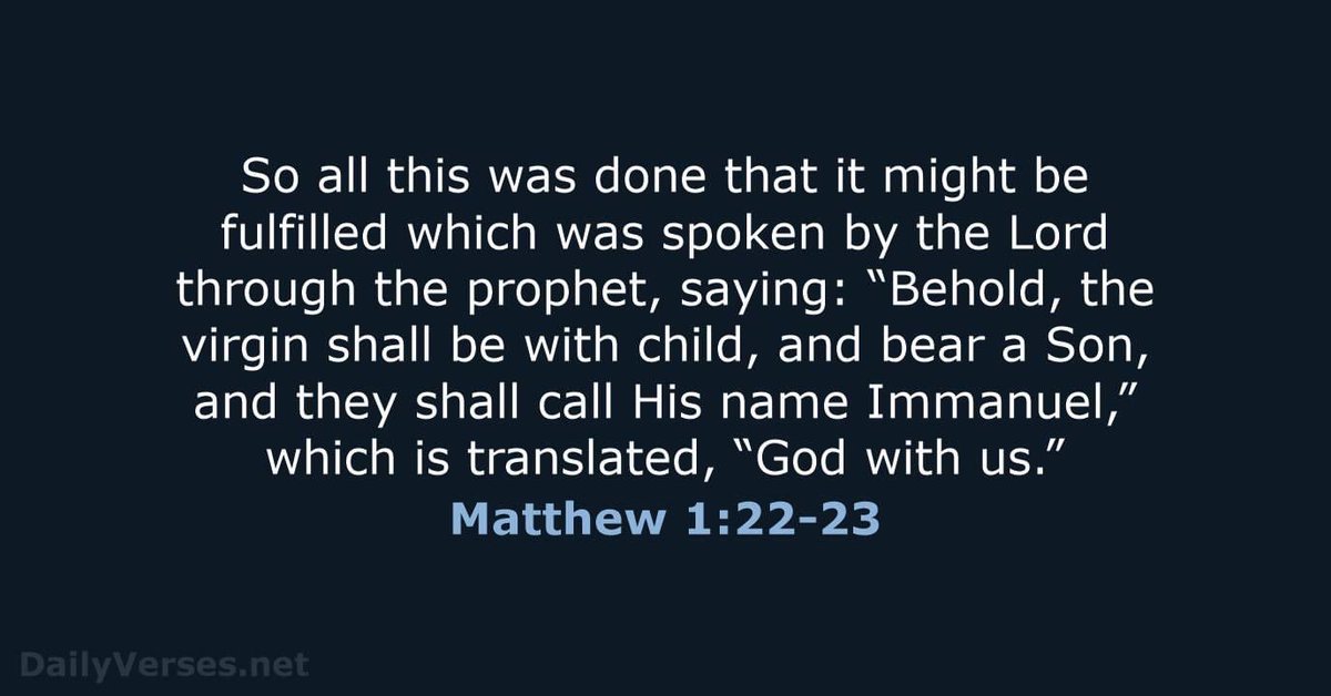 TMiddlings's tweet photo. “'Fulfilled' means to render full or to complete. So why was this word used in describing the birth and new arrival of God’s Son? Because His birth was not only a beginning but a completion." - Stephen
https://t.co/TiK8uRII3J https://t.co/FAvPtbqozu