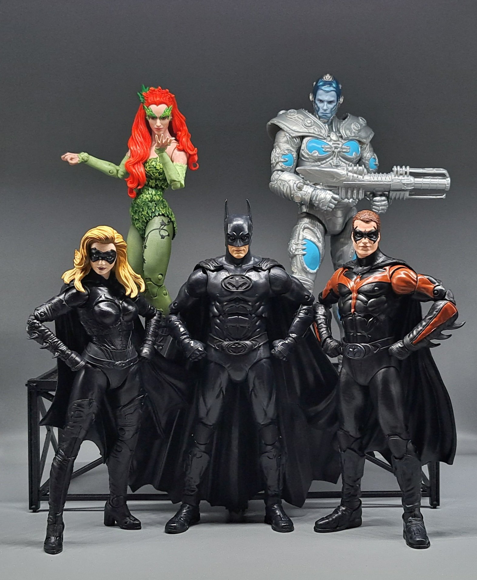 バットマン＆ロビンMr. Freeze 3点セット 25年以上前の商品です！ Mr.