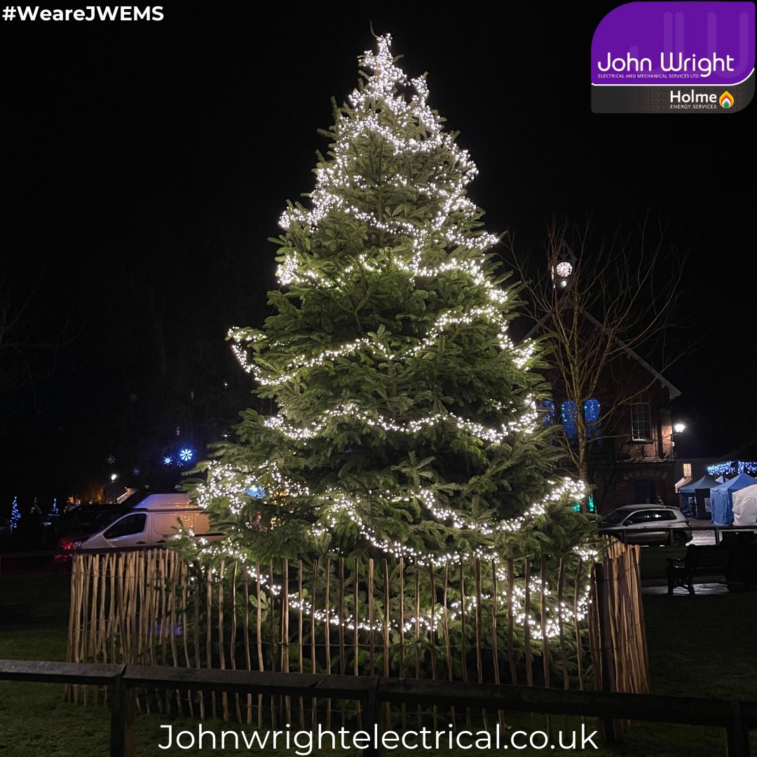 Feeling proud to be associated with St Leonards Hospice, Light up a life event again this year.

We provided lights for 3 different venues. York's St Leonards Hospice, Easingwold Market Place &amp; Selby Abbey.

#StLeonardsHospice #Christmastrees #LightUpALife #WeareJWEMS