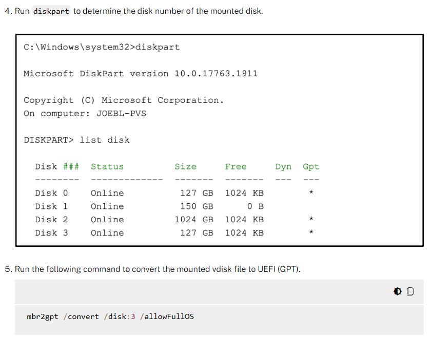 How to convert the BIOS vDisks to UEFI because BIOS support is removed in Citrix Provisioning version 2311 and onwards docs.citrix.com/en-us/provisio…