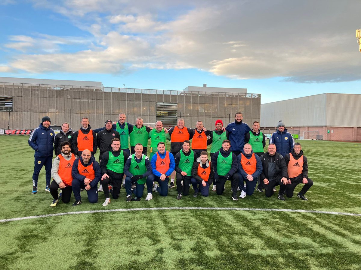 andygmeek's tweet photo. Delighted to get confirmation of my UEFA C Licence assessment that I’ve been working on ⚽️📚
Thanks very much to the tutors @ScottishFA and all the other coaches I’ve met 🫡
#ScottishFACoachEd 
@grpat @stevensallis @MartynBuckie @ian_ross10 @ScottKinross @ch4lkster @gavinbeith https://t.co/ZXsQwlv4PE