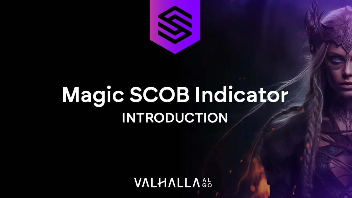 ValhallaAlgo's tweet image. Hail, Vikings!

Let&apos;s kick off with our first indicator, already tested by a few traders - the Magic SCOB! 🔥

We&apos;re wrapping up the intro video, and you can get a sneak peek below.

Follow us to stay updated and catch exclusive offers! #Trading #MagicSCOB #Valhalla