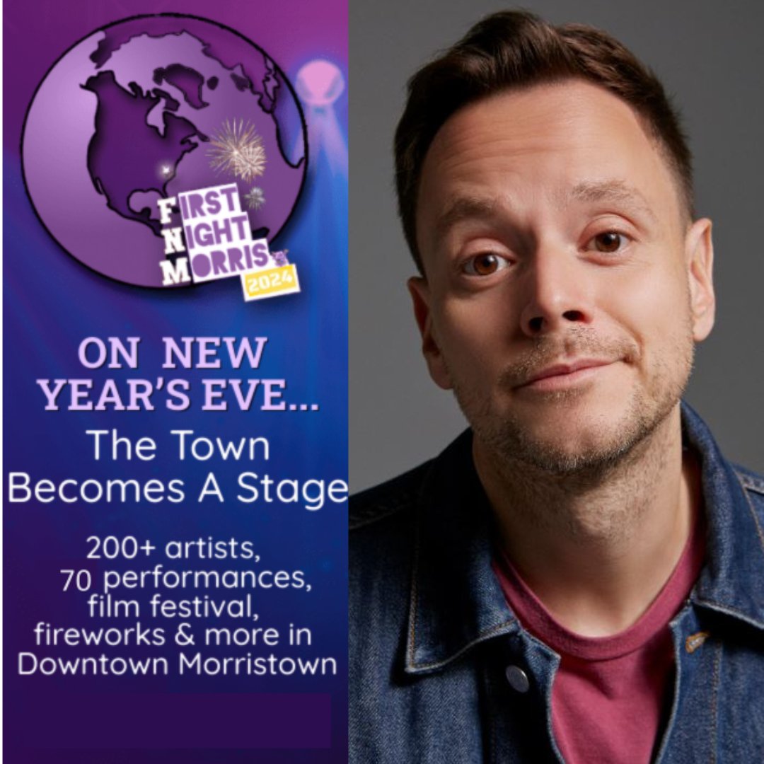 Sneak Peek at First Night Morris 2024: First Night Morris is proud to present our 2024 Theater Performances featuring Comedians Dan Tirado &amp; Joe Matarese and Mr. Hypno! Visit zurl.co/5IfR  to learn more.