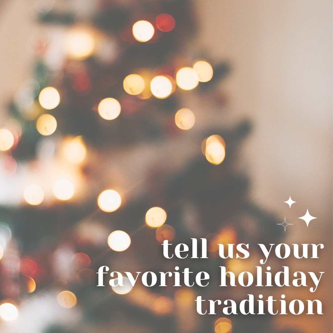 UAFSCACE's tweet image. Tell us about your favorite holiday tradition! Comment below!
