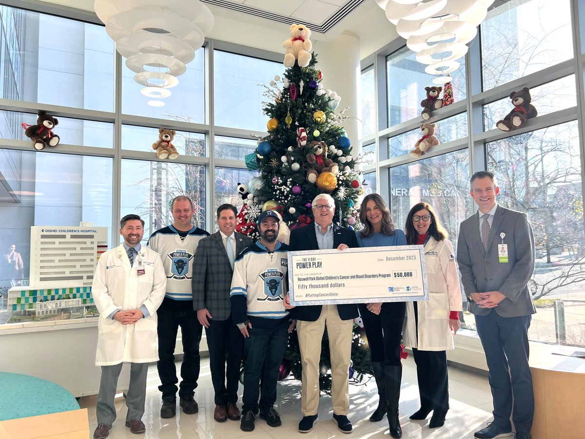 We're so happy to have had the chance to thank our friends at the @11DayPowerPlay for their generous $50,000 donation FOR the cancer and blood disorder patients at OCH! Thank you for your amazing generosity - we can't wait for next year's power play