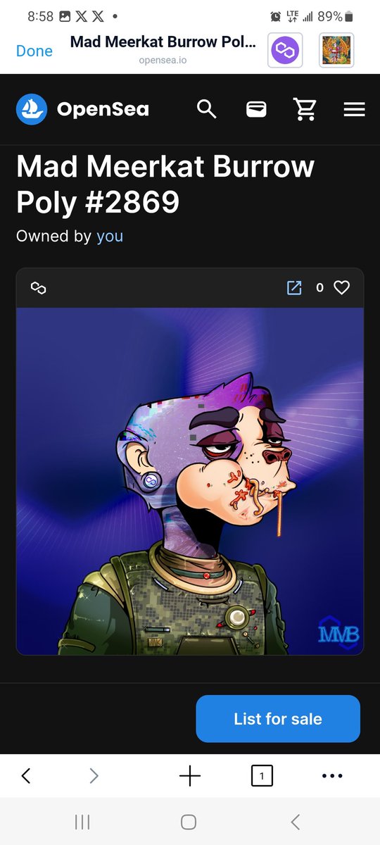 _TheSubie_'s tweet image. Picked up my first 2 #Madmeerkat #Poly @MadMeerkatNFT List on Corgi Studios so we can make matic offers! 😎 #Corgistudios