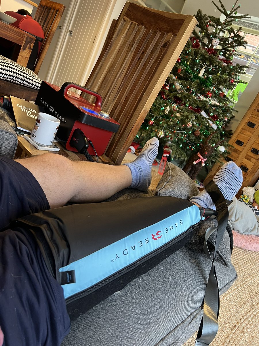 Keith Jennings (@cotswold_sparky) on Twitter photo Two weeks in after total knee replacement. This <a href="/gamereadyuk/">Game Ready UK</a> ice and compression machine is an absolute god send <a href="/VersusArthritis/">Versus Arthritis</a> Two weeks in after total knee replacement. This <a href="/gamereadyuk/">Game Ready UK</a> ice and compression machine is an absolute god send <a href="/VersusArthritis/">Versus Arthritis</a>