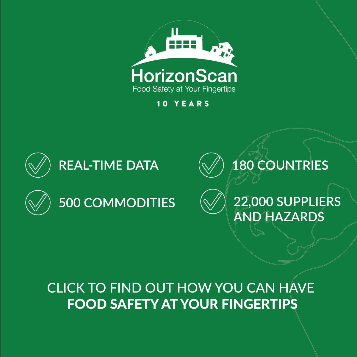 HorizonScan gives you access to real-time data covering over 🥜 500 Commodities, 🌍 180 countries, 👨‍🔬 22,000 suppliers and hazards, from food fraud to allergens. Click to enquire about a demo with HorizonScan > hubs.ly/Q028FnFY0